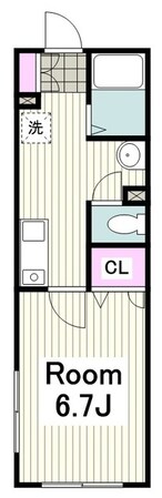 ハイムかわせみの物件間取画像